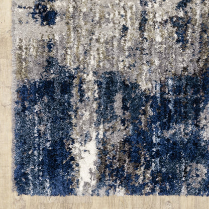 7 x 9 Grey & Blue Grey Skies Rug