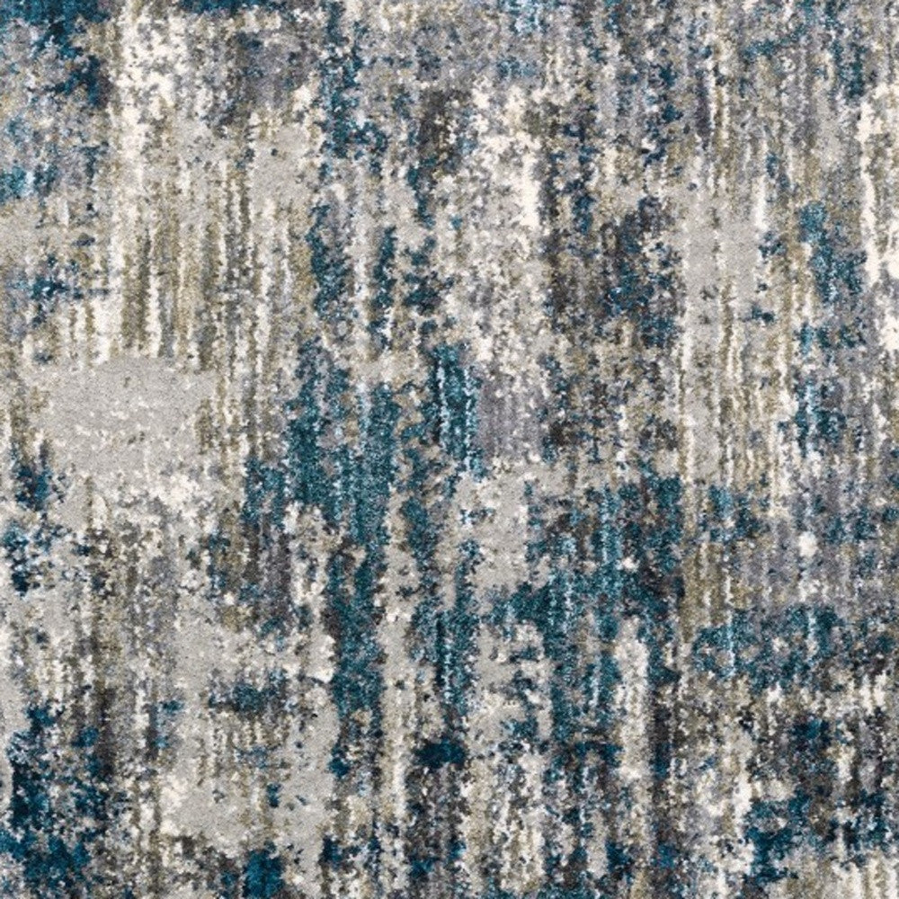8 x 10 Grey & Blue Grey Skies Rug
