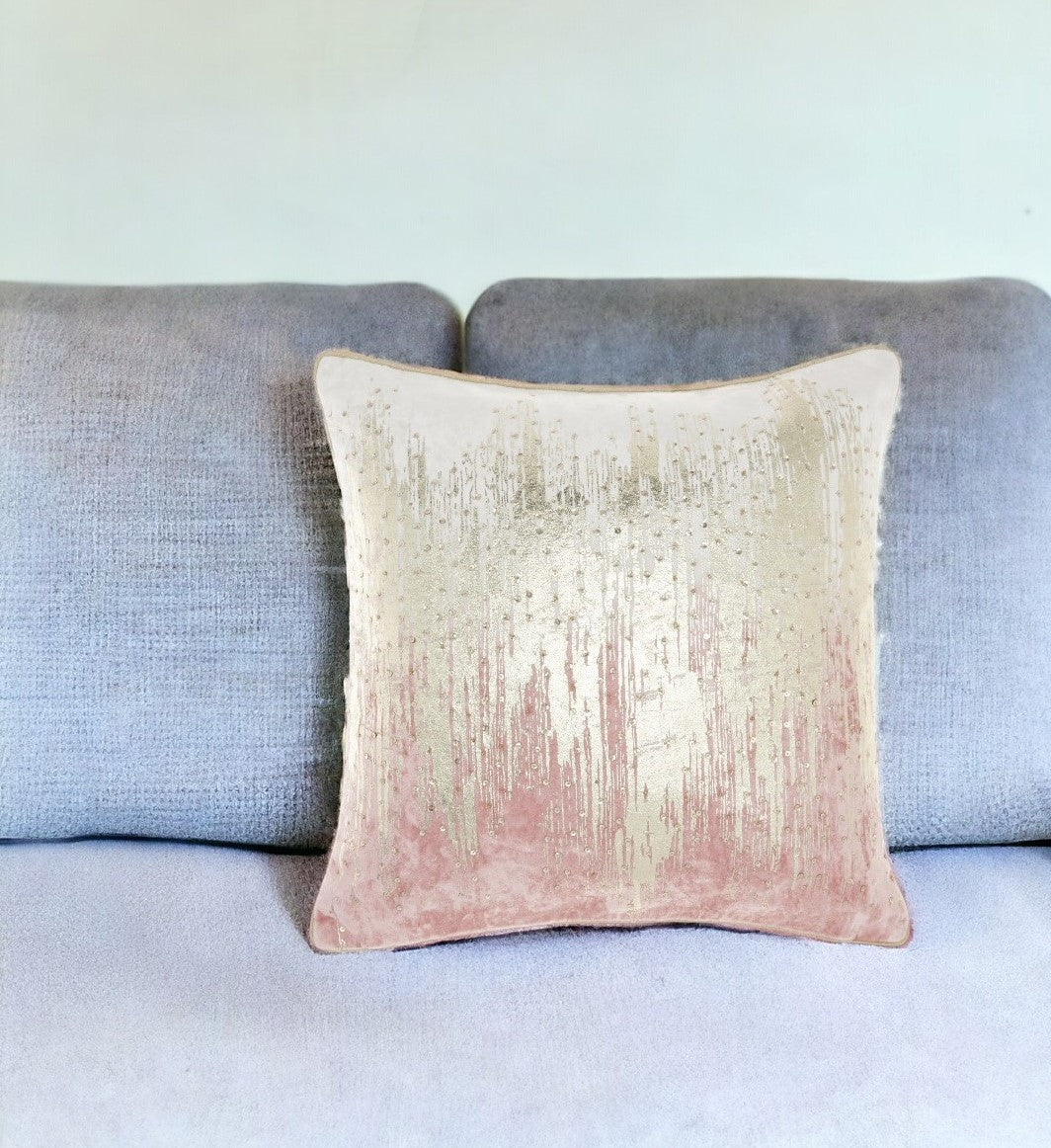 Pink Velvet Pillow