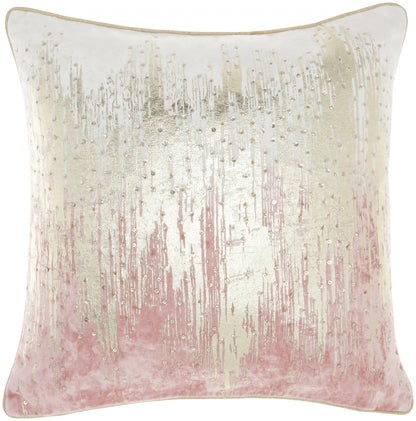 Pink Velvet Pillow