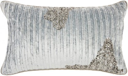 Periwinkle Cotton Pillow