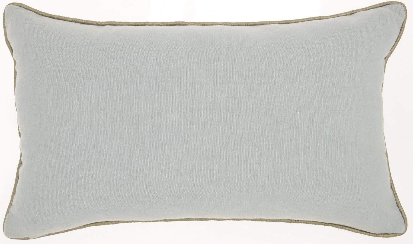 Periwinkle Cotton Pillow