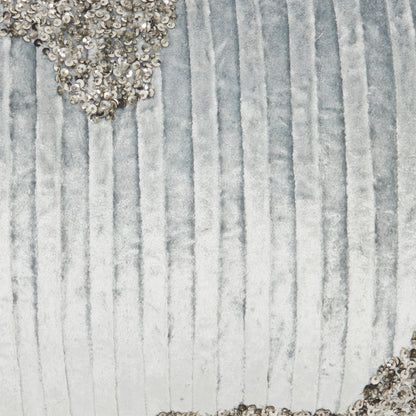 Periwinkle Cotton Pillow