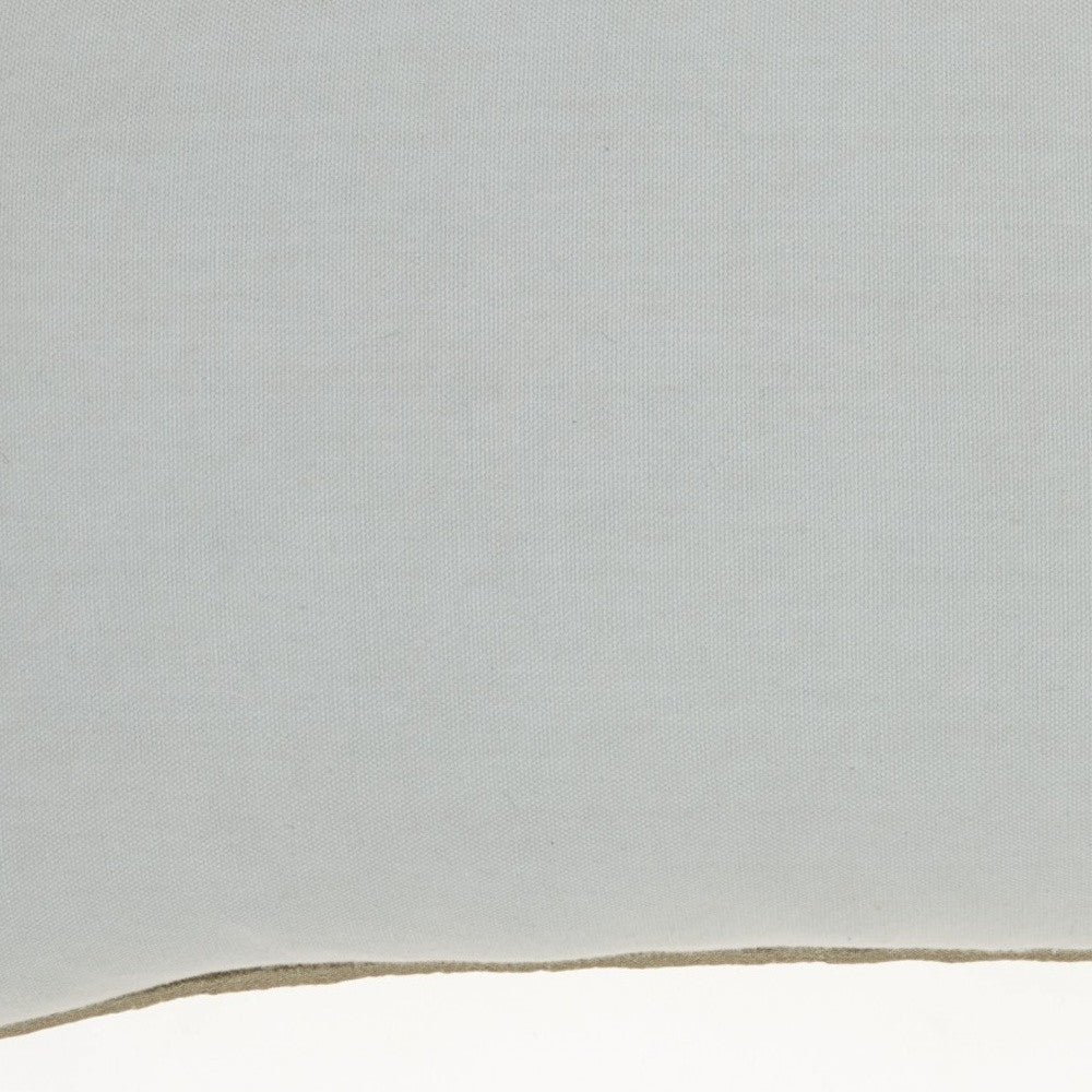 Periwinkle Cotton Pillow