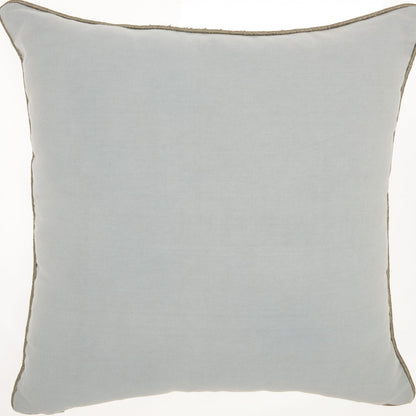 Periwinkle Cotton Pillow