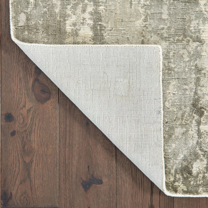 8 X 10 Gray & Ivory Splash Indoor Rug