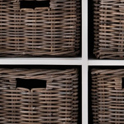Modern Farmhouse Sideboard Server w/ Basket Set