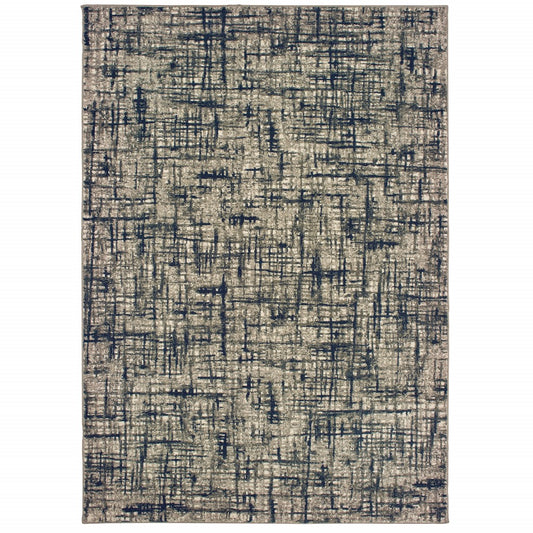 12 x 15 Blue & Gray Rug