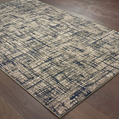 12 x 15 Blue & Gray Rug