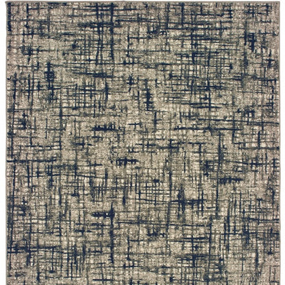 12 x 15 Blue & Gray Rug