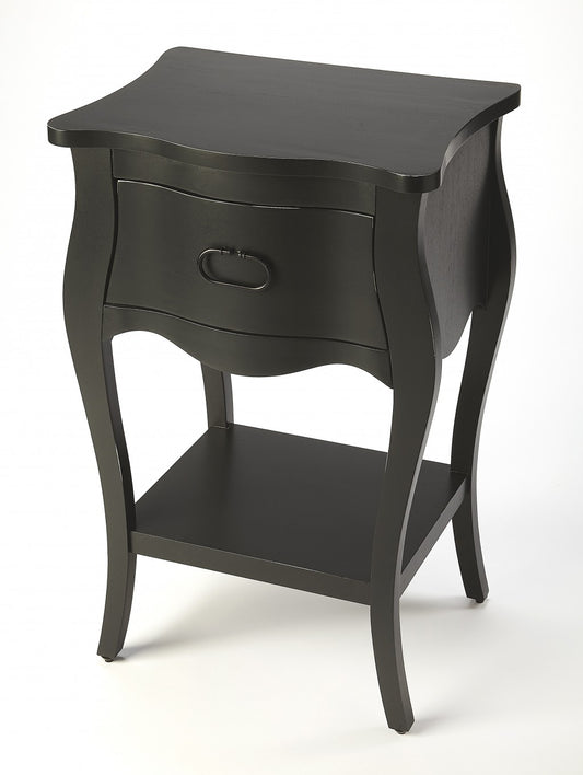 Artha Black Nightstand