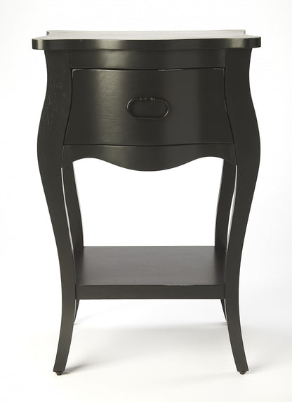 Artha Black Nightstand