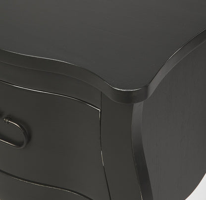 Artha Black Nightstand