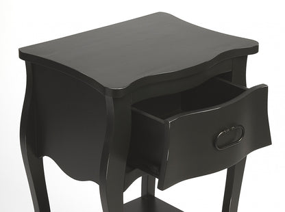 Artha Black Nightstand