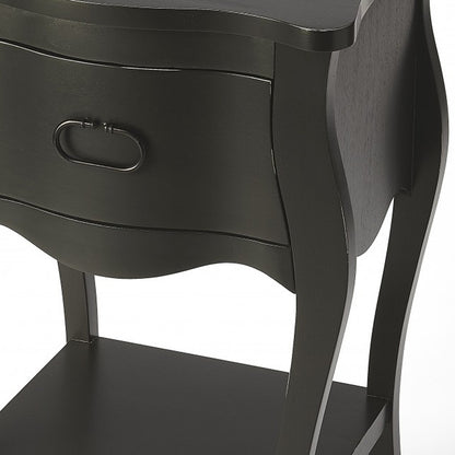 Artha Black Nightstand