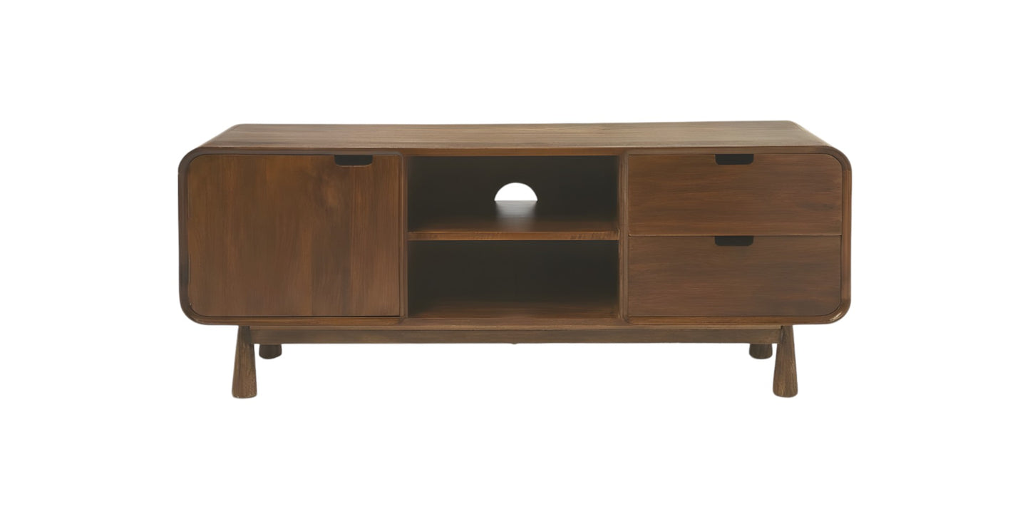 Marni Brown Solid Wood Media Console