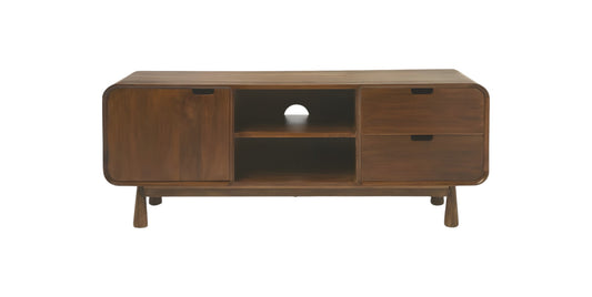 Marni Brown Solid Wood Media Console