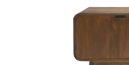Marni Brown Solid Wood Media Console