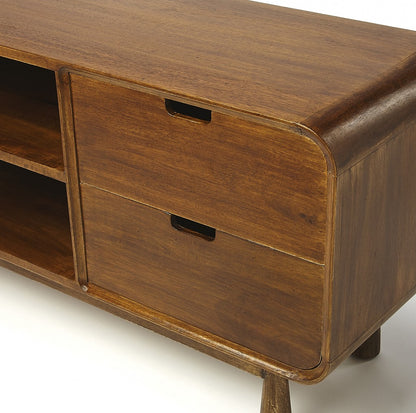 Marni Brown Solid Wood Media Console