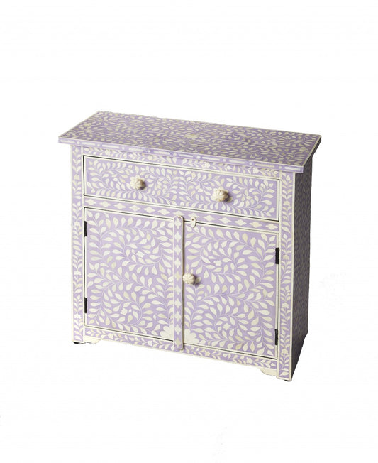 Grey Faux Marble Solid Wood 6-Drawer Double Dresser