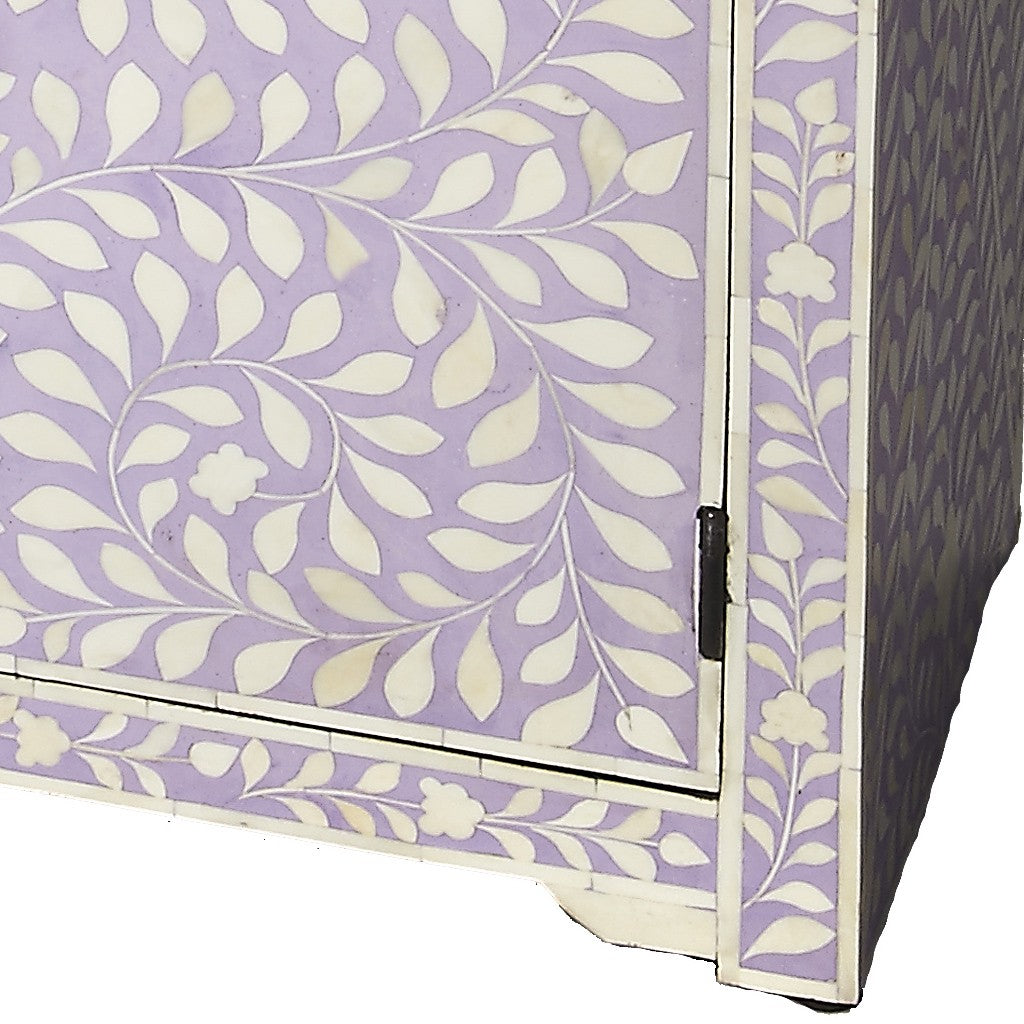 Grey Faux Marble Solid Wood 6-Drawer Double Dresser