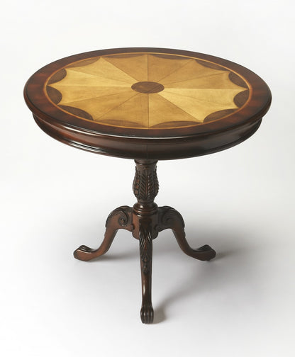 Brown Round Coffee Table