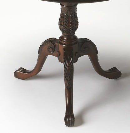 Brown Round Coffee Table