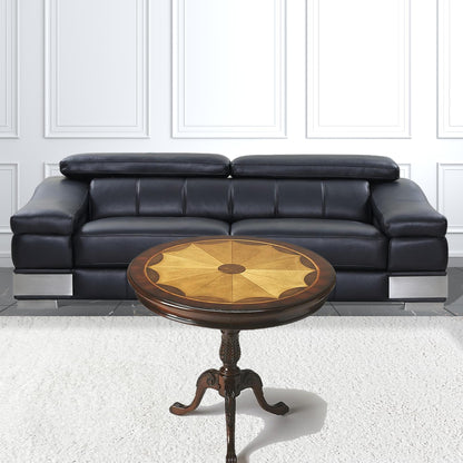 Brown Round Coffee Table