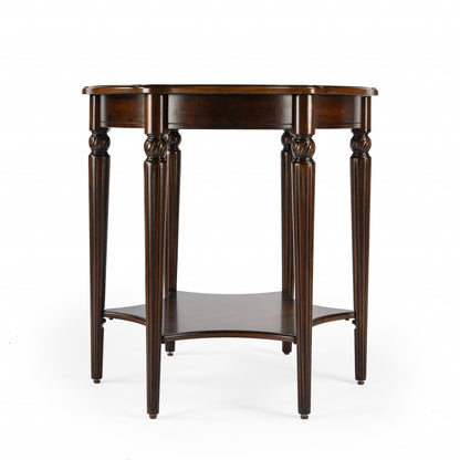 Brown Round Coffee Table