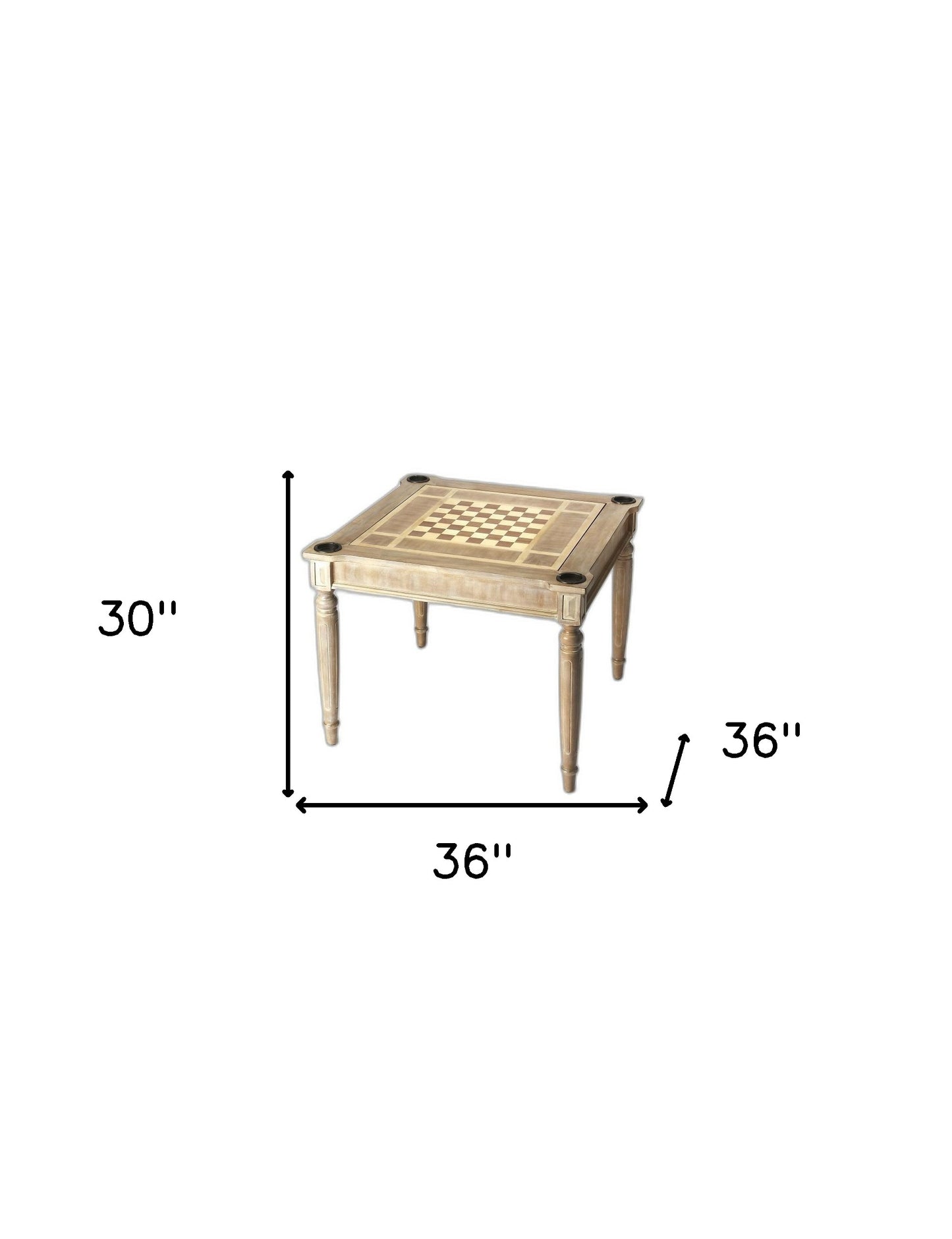 Gray Square Coffee Table