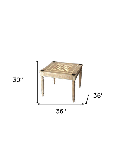 Gray Square Coffee Table
