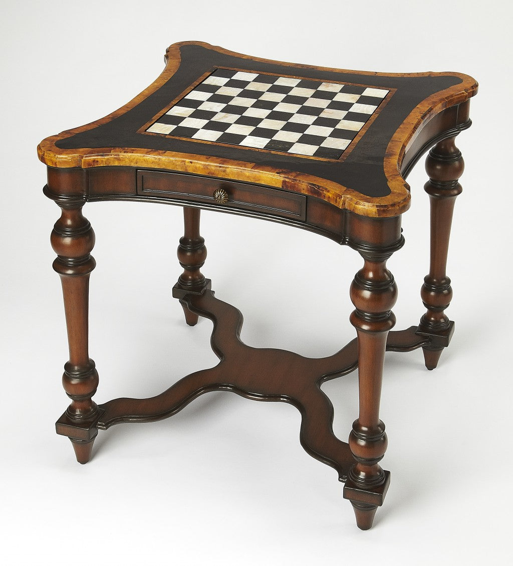 Brown Manufactured Wood Square Coffee Table