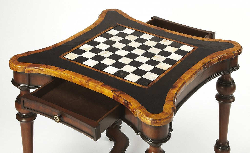 Brown Manufactured Wood Square Coffee Table