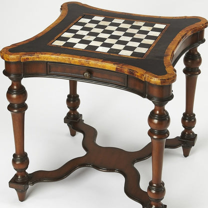Brown Manufactured Wood Square Coffee Table