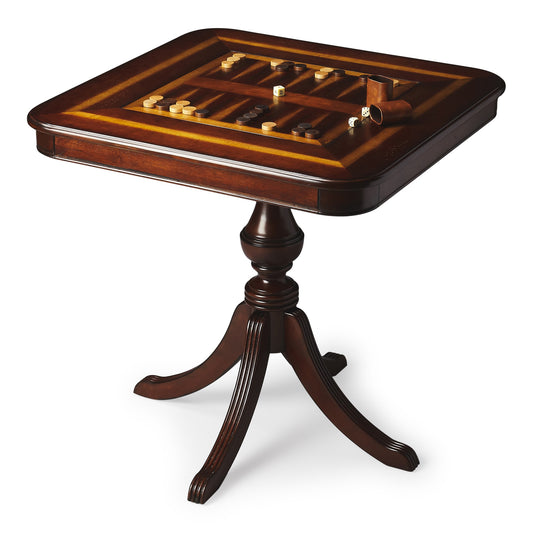 Dark Brown Manufactured Wood Square Coffee Table