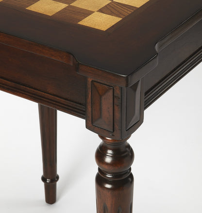 Dark Brown & Brown Square Coffee Table