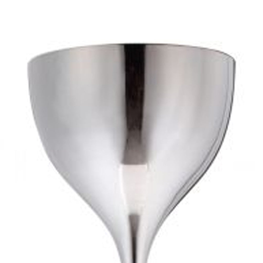 Steel Floor Lamp w/ Silver Steel Shade