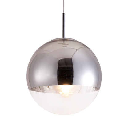 Silver Lantern Dimmable Ceiling Light