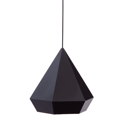 Black Lantern Dimmable Ceiling Light