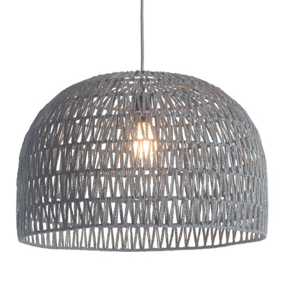 Gray Lantern Dimmable Ceiling Light
