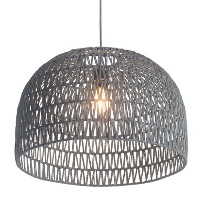 Gray Lantern Dimmable Ceiling Light