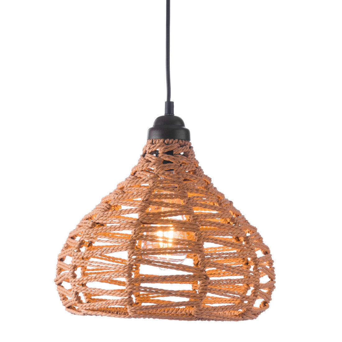 Natural Lantern Dimmable Ceiling Light