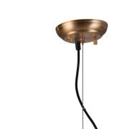 Gold Shaded 4 Light Dimmable Ceiling Light