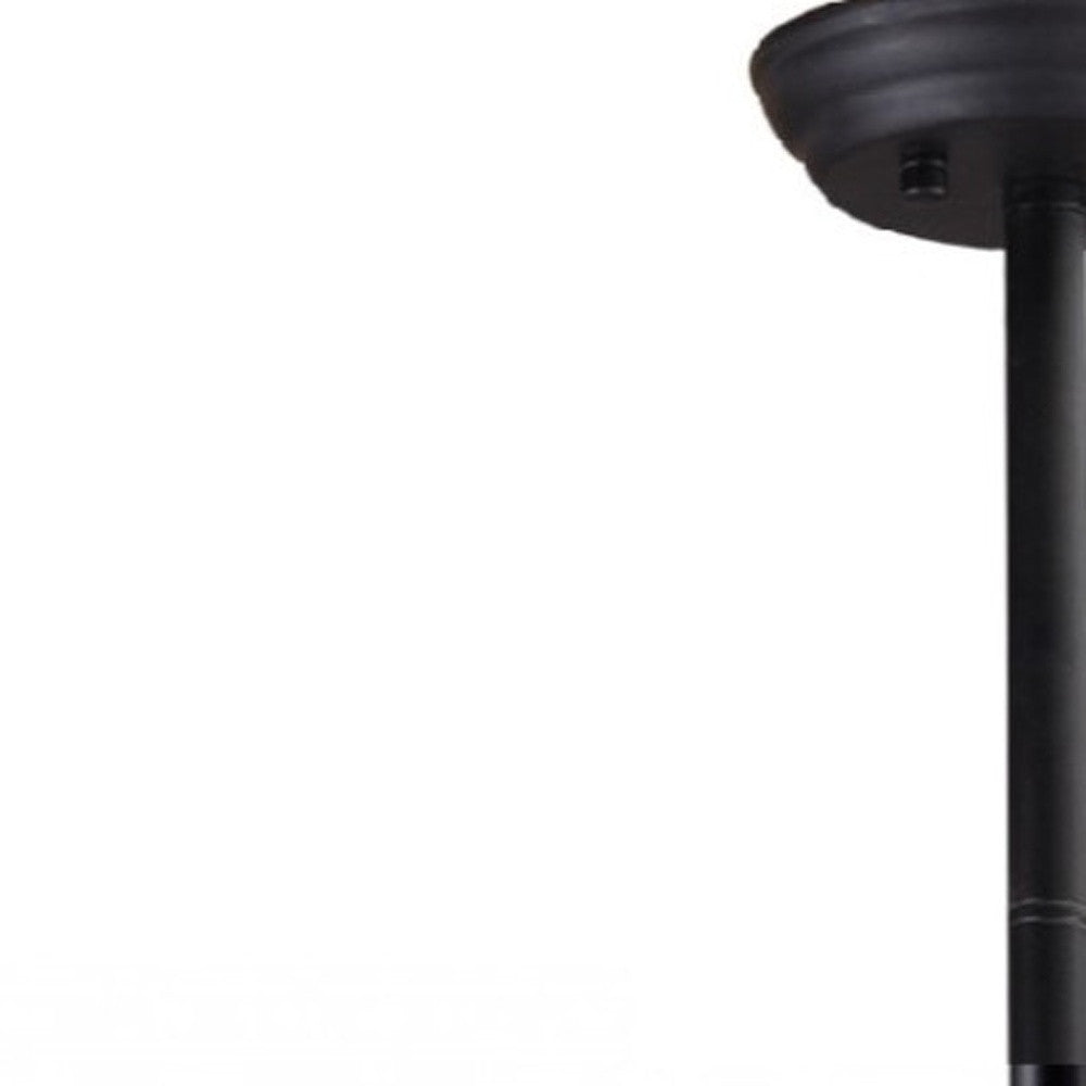 Black Kitchen Island 6 Light Ceiling Light