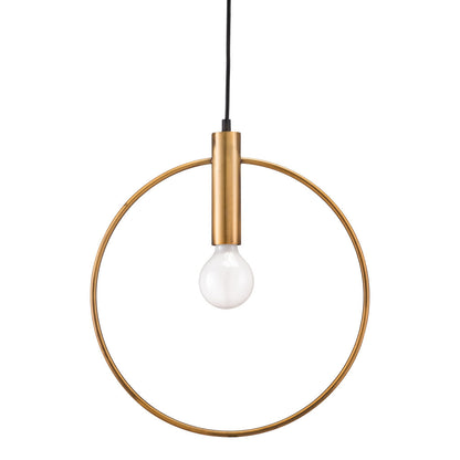 Gold Ring Dimmable Chandelier