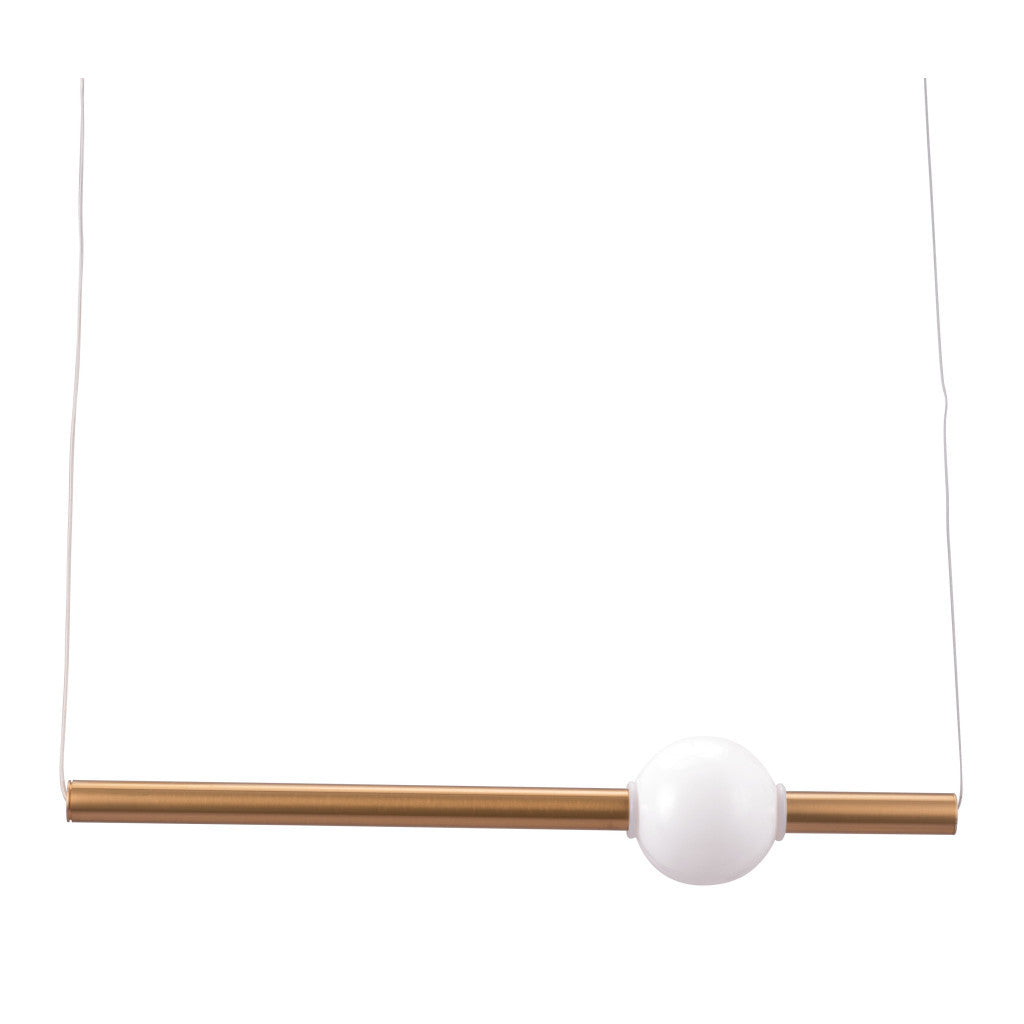 Vertical Lamp Gold