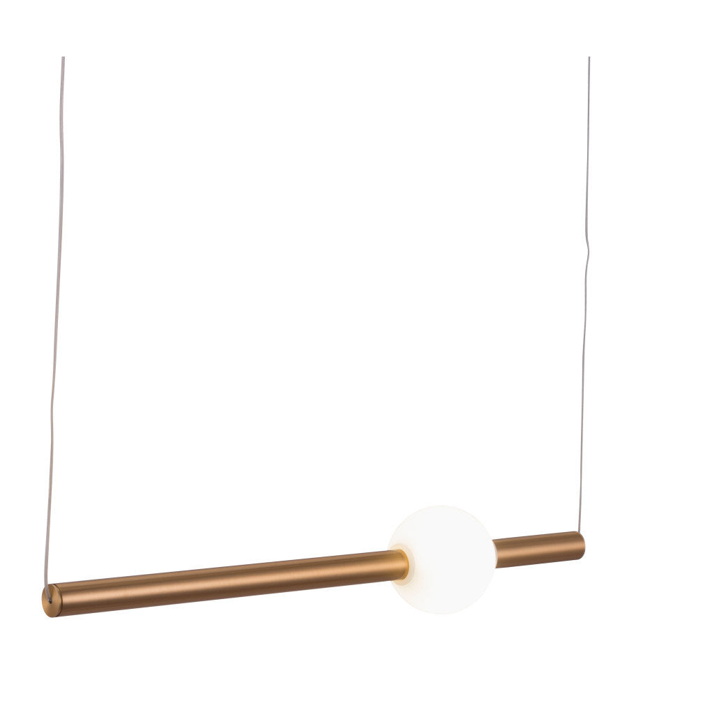 Vertical Lamp Gold
