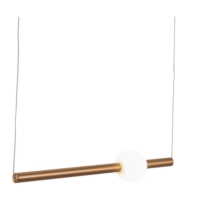 Vertical Lamp Gold