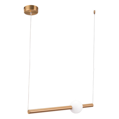 Vertical Lamp Gold