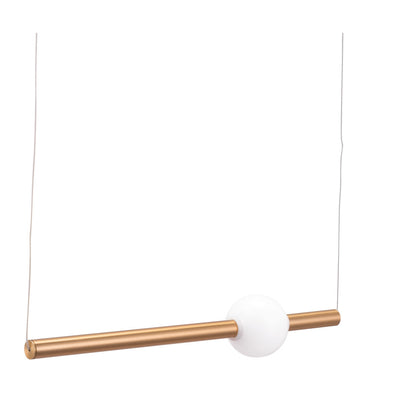 Vertical Lamp Gold